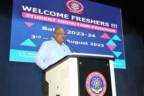 Student Induction Program” inaugurated at main campus, Vice Chancellor