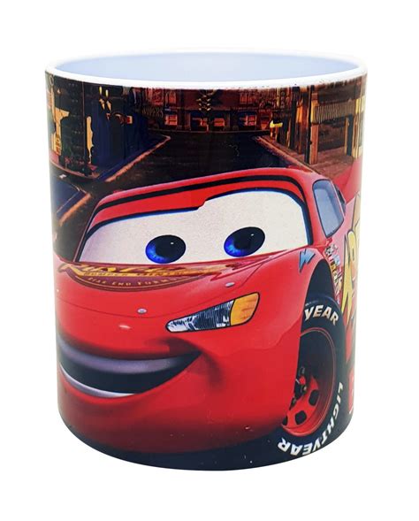 Caneca Pl Stico Pol Mero Carros Cars Rel Mpago Mcqueen Elo