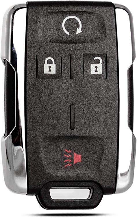 Amazon Chrome Key Fob Keyless Entry Remote Shell Case Pad Fits