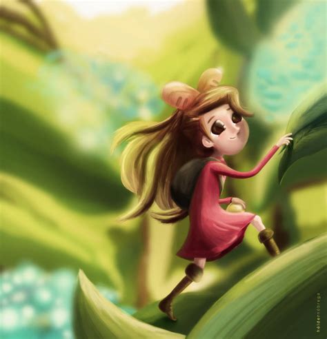 Arrietty Fan Art by debergolas on DeviantArt