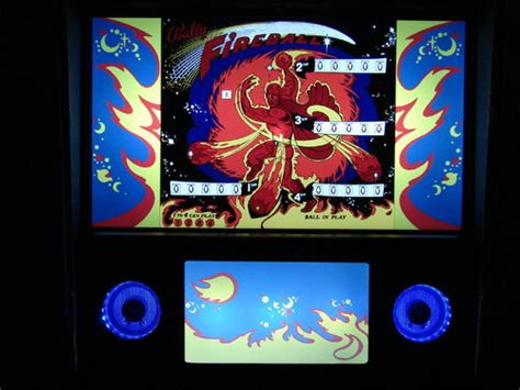 Fireball Bally B S Stencil Art Backglass Resources Virtual