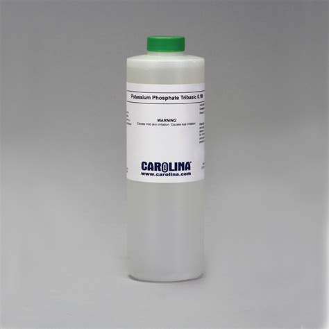 Potassium Phosphate Tribasic 01 M Aqueous Laboratory Grade 500 Ml