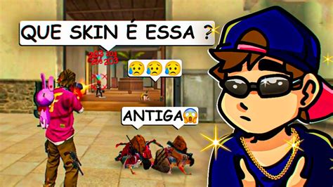 Fui Rushadão a Skin do Segundo Passe e Assustei Geral No Solo Vs