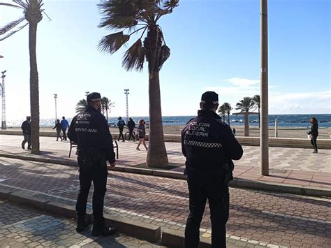 La Policía Local De Almería Intensificará La Vigilancia Este Fin De