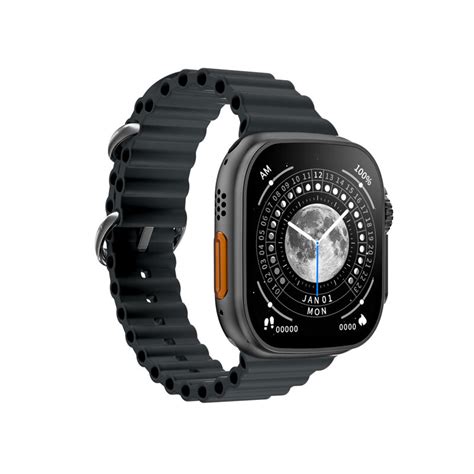 Zordai Z Ultra Max Mm Smart Watch Black Zordai Off