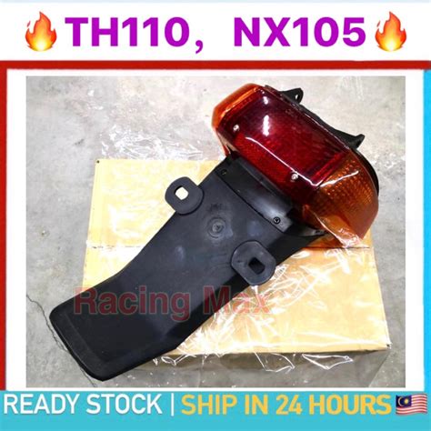 ไฟทาย ไฟทาย หนง Pu สาหรบ HONDA TH110 pnp NX105 NX 105 H110 KAN