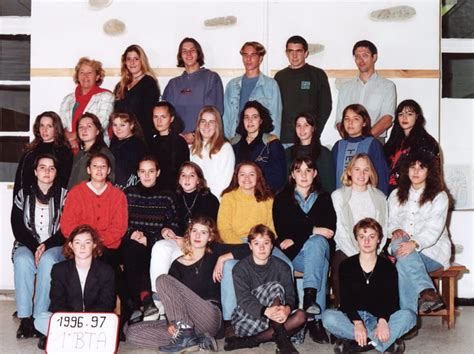 Photo de classe 1ere Année BTA Lycée Beausoleil de 1996 Lycée Beau