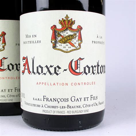 Aloxe Corton Domaine François Gay Fils