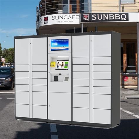 Logistic Parcel Delivery Lockers Electronic Intelligent Parcel Lockers