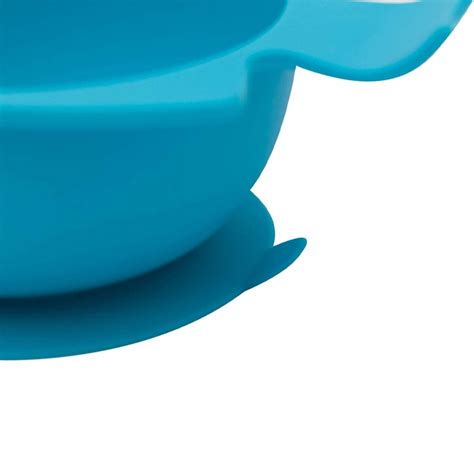 Prato Bowl De Silicone Ventosa Buba Azul 12638 Submarino