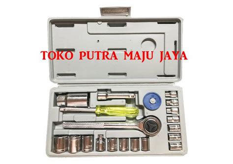 Jual Kunci Sok Set 21 Pcs Alat Bengkel Motor Obeng Shock Di Lapak Toko