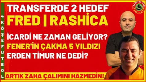 Fred Rash Ca Ve Card Fenerbah E De Zaha Kr Z Galatasaray