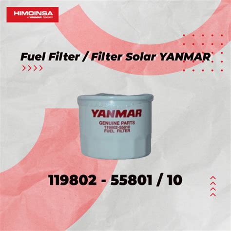 Jual Fuel Filter Genset Yanmar Jakarta Pusat