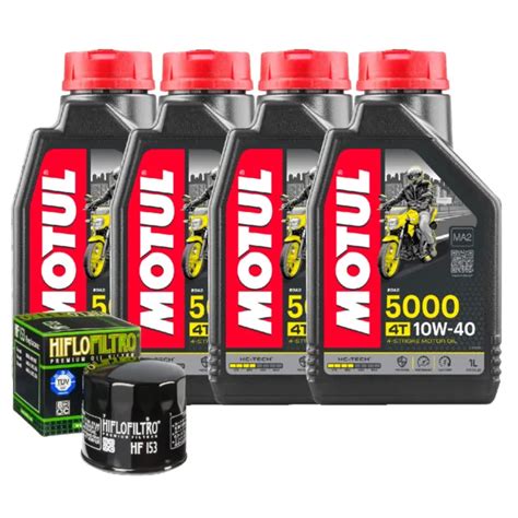 Kit Tagliando Olio Motul W Filtro Per Ducati Hypermotard