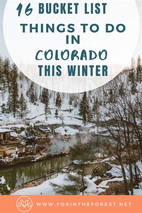 Incredible Things To Do In Colorado In Winter Besides Ski The Locals