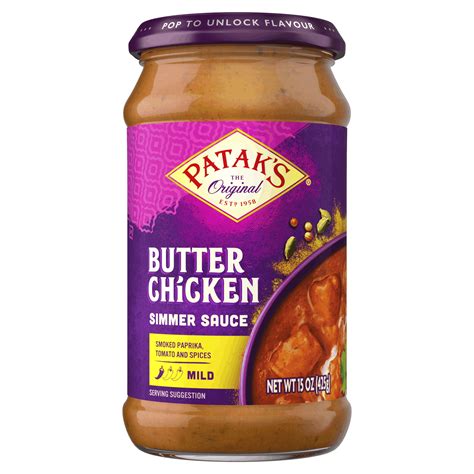 Butter Chicken Pataks USA