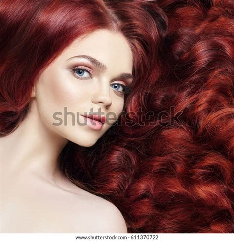 Sexy Nude Beautiful Redhead Girl Long ภาพสตอก 611370722 Shutterstock