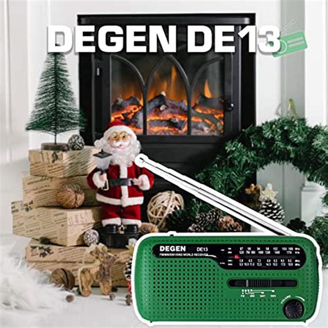 Degen De Kurbelradio Tragbares Solar Radio Fm Am Sw Eingebaute Im