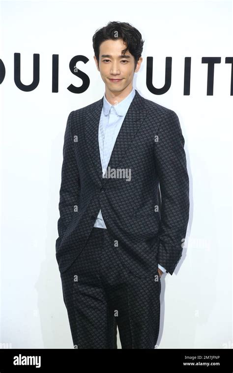 Taiwanese actor, model, and musician Jasper Liu attended the Louis ...