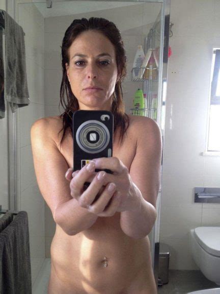 Mature Takes Mirror Selfie In Bathroom Nudemilfselfie