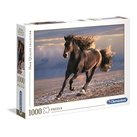 Puzzle High Quality 1000 pièces Cheval libre Par âge La Grande Récré