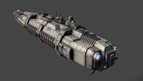 Battlecruiser Rear View By Varzov On Deviantart