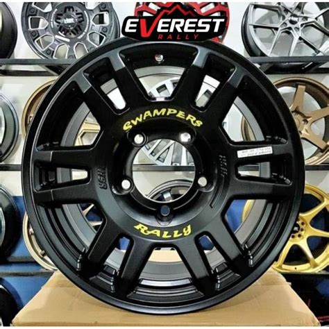 Jual Velg Mobil Hsr Swampers Ring X Hole X Et Smb Shopee