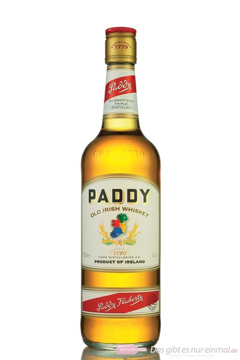 Paddy Irish Whiskey 40 07l Flasche