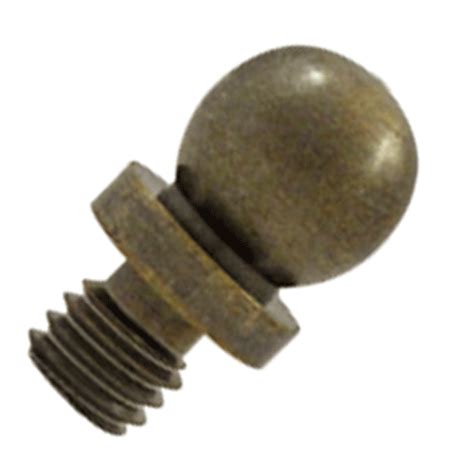 3 8 Inch Solid Brass Ball Tip Cabinet Finial Antique Hardware Supply