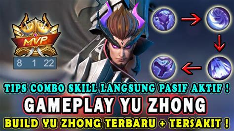 CARA MAIN YU ZHONG TERBARU COMBO SKILL BUILD YU ZHONG TERSAKIT