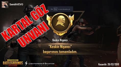 Kartal GÖz Unvani Pubg Mobİle Youtube