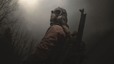 Stalker Gas Masks Forest Wallpapers Hd Desktop And Mobile