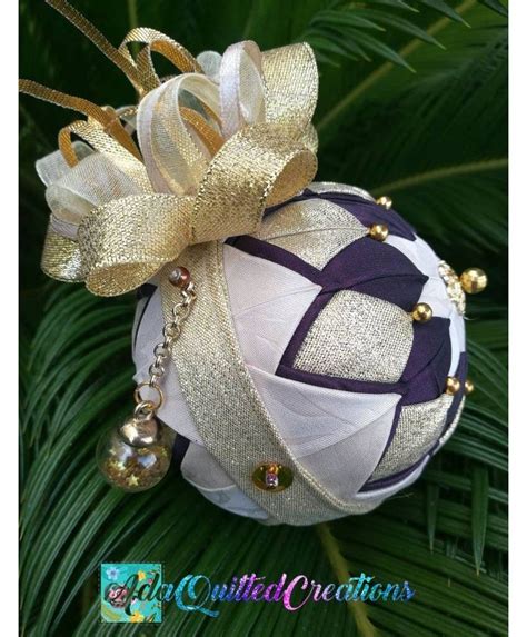 Classy Christmas ornaments - Ada Quilted Creations