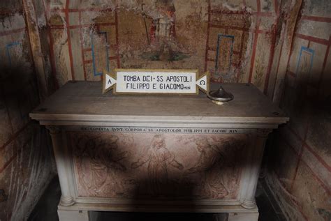 Orbis Catholicus Secundus: Rome Tomb of Blessed Apostles Philip and James the Less