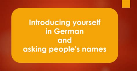 Introducing Yourself In German Angelika S German Tuition Translation