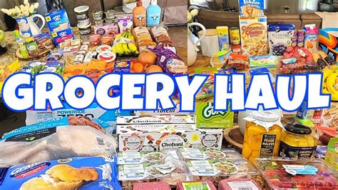 New Massive Grocery Haul Aldi Sams Club And Walmart Youtube