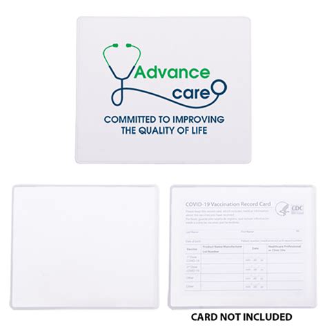 COVID-19 Vaccination Card Holder - Show Your Logo