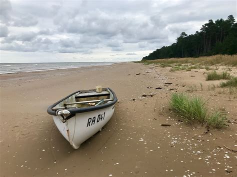 Running on the beaches and forests of Cape Kolka - Kolka, Latvia ...