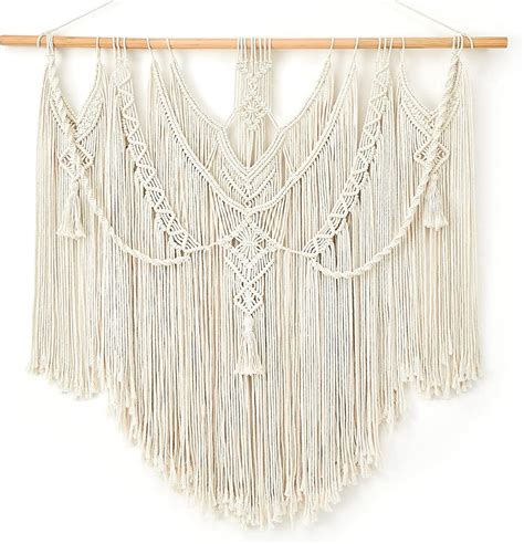 Amazon Mkono Macrame Wall Hanging Boho Home Decor Chic Woven