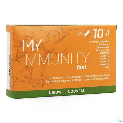 My Immunity Fast Caps Voies Respiratoires Et Respiration Ais E