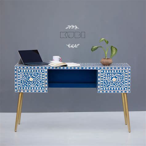 Bone Inlay Work Desk Bone Inlay Desk Optical Bone Inlay Desk Laptop