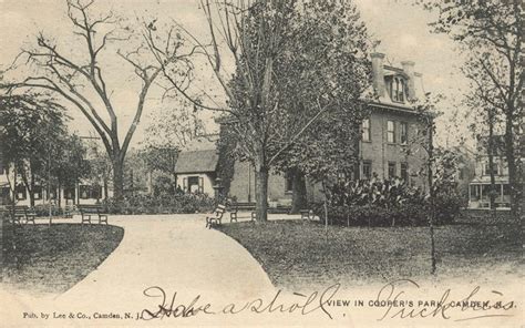 View In Coopers Park Camden Nj Historical Society