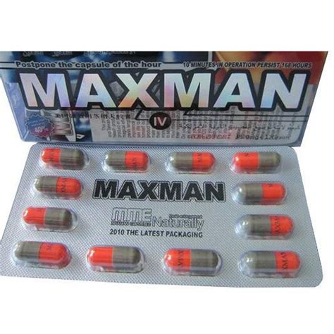 Pillbd Sexual Enhancement Maxman IV Long Time Sex And Penis