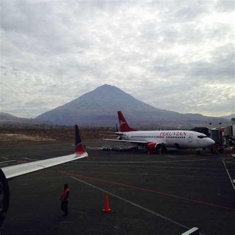 El Misti Arequipa Perú Volcano Planes Aircraft Arequipa