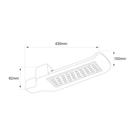 LUMINARIA 60W 6000LM 60K C FOTOCELDA 60ESLED730MV65S La Casa De Las