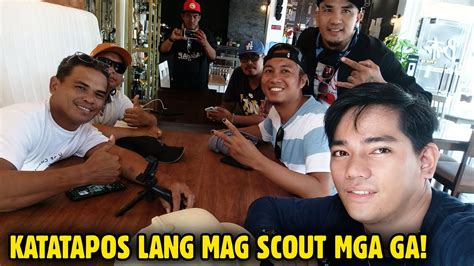 KATATAPOS LANG MAG SCOUT MGA GA YouTube