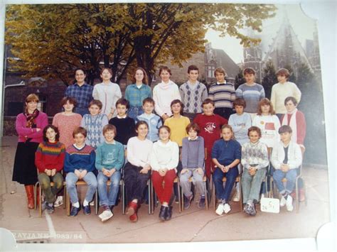 Photo De Classe 5ème 1 De 1984 Collège Camille Saint Saens Copains D