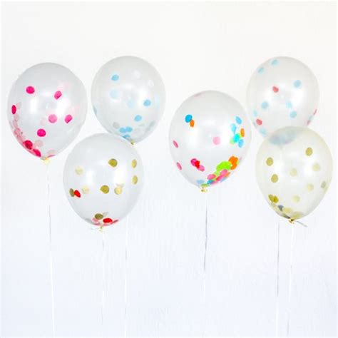 Decorated Balloons, Confetti Filled Balloons, Balloons with Confetti