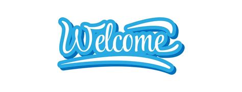 Welcome Typography For Banners Or Posters Vector Illustration 10551190