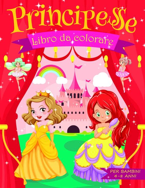 Buy Principesse Libro Da Colorare Album Da Colorare Per Bambini Dai